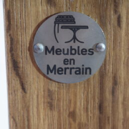 plaque meuble en merrain