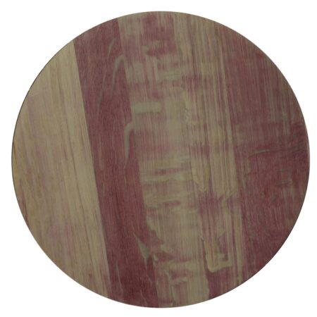 Recycled barrel oak seat with a faded wine colour Recycled barrel oak seat with a faded wine colour