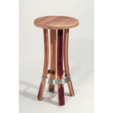 « tastevin » Wine coloured kitchen stool h65 « tastevin » Wine coloured kitchen stool high 65 cm.